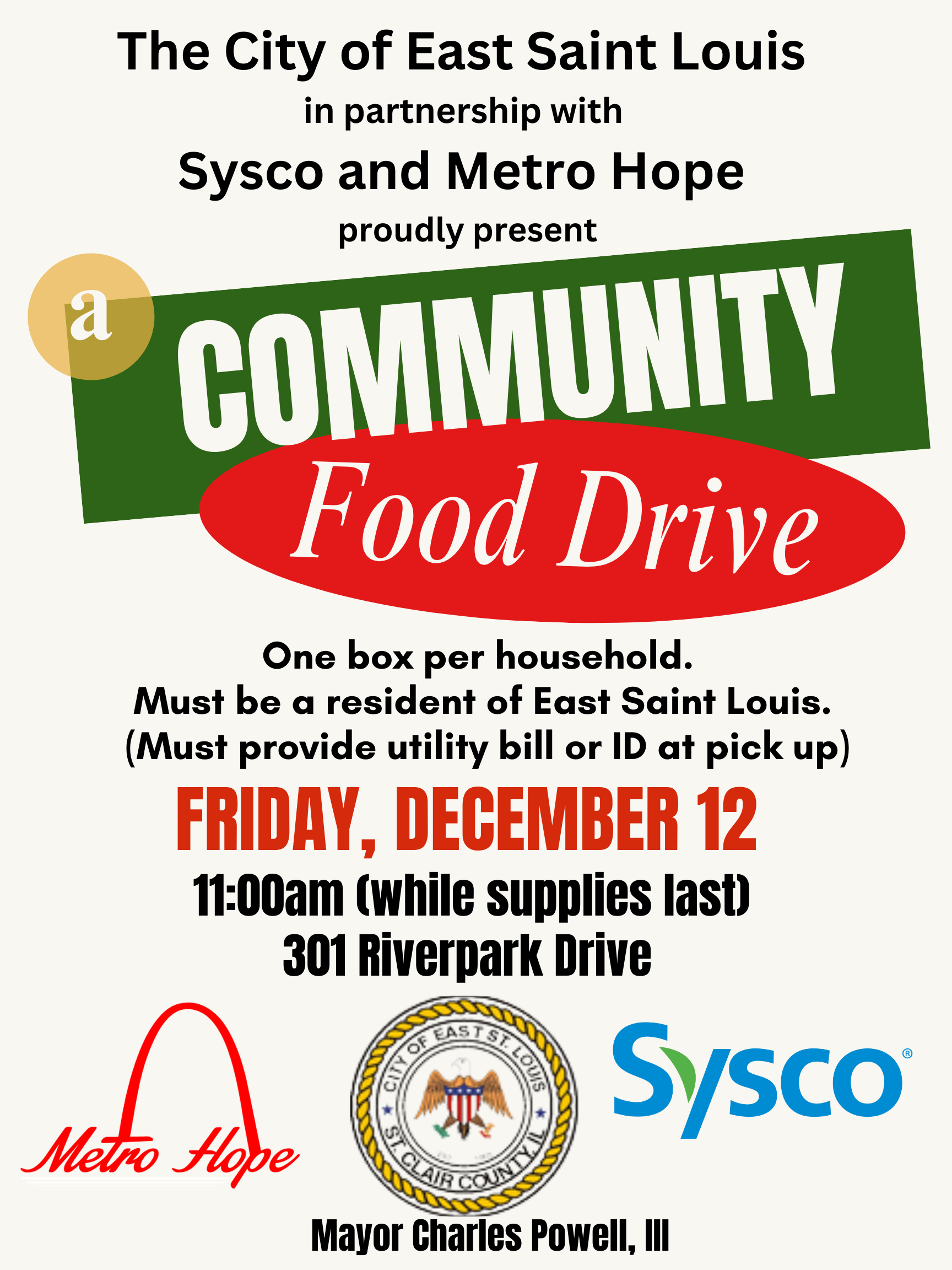 December Food Drive 2025