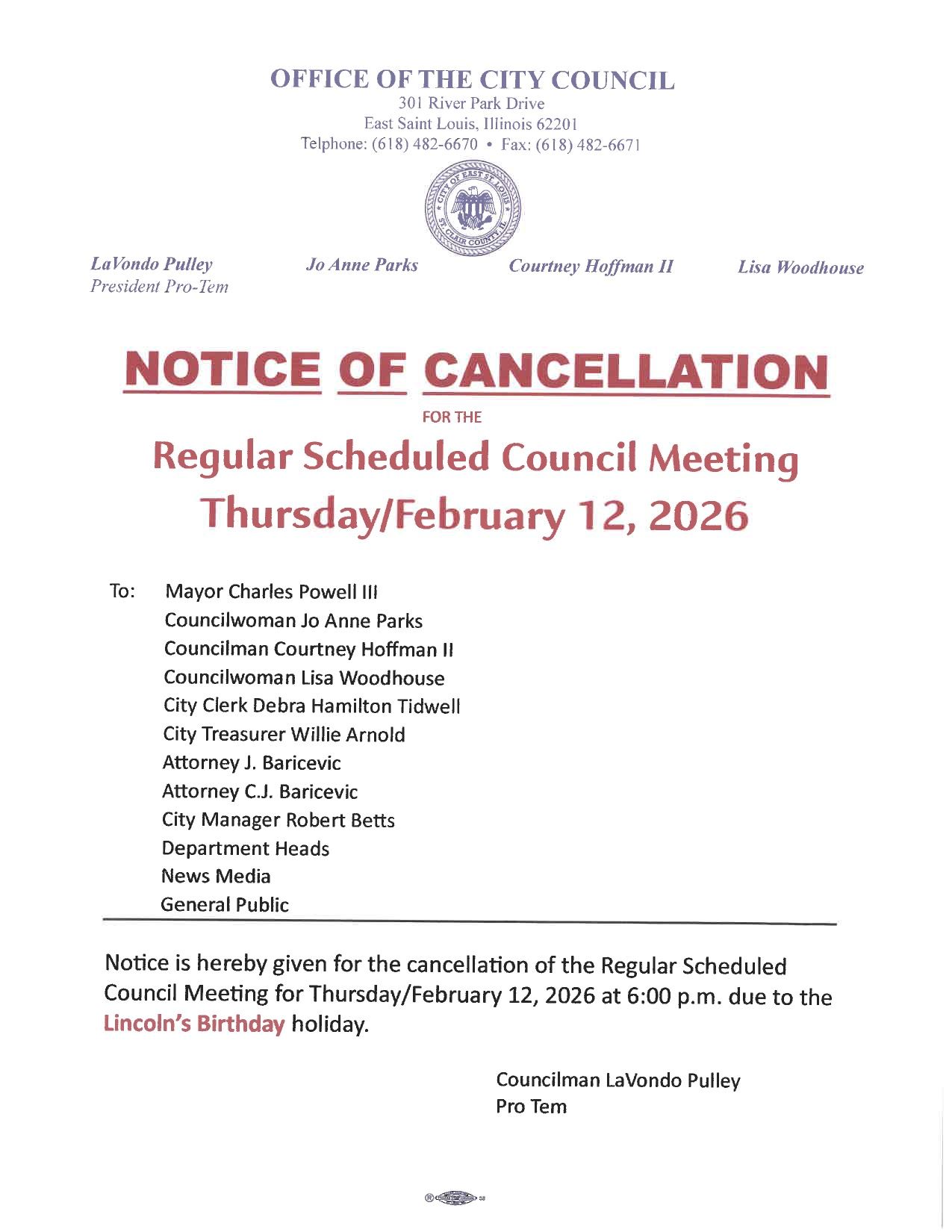 NoticeofCancellationLincolnBirthday