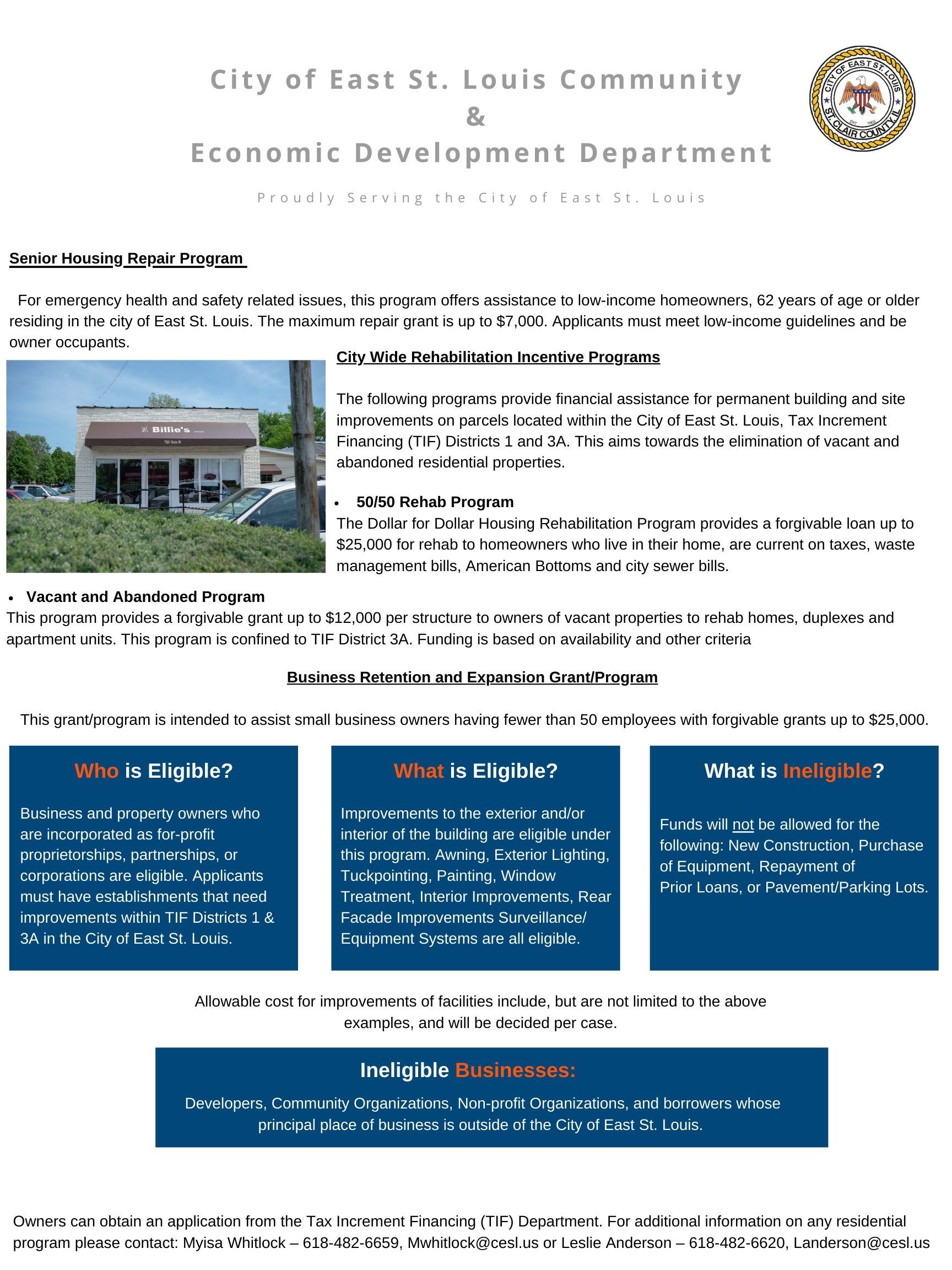 Electronic List of the Mayors Office Programs