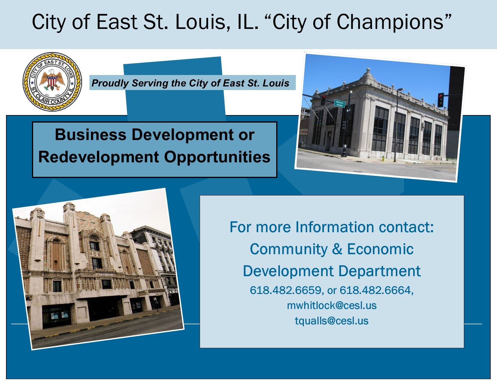 Business Development sign